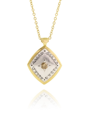 Lumiere Champagne Diamond Charm