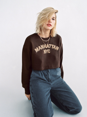 Cropped Sweatshirt