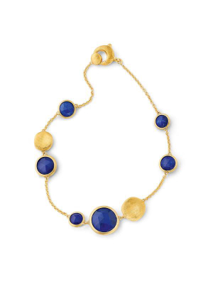 Marco Bicego® Jaipur Color Collection 18k Yellow Gold Lapis Bracelet