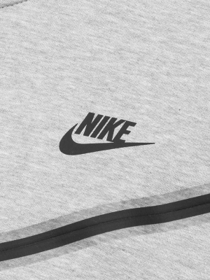 Nike Sportswear Tech Fleece Full Zip Up Hoodie - Dark Grey Heather