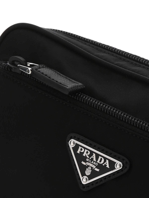 Prada Logo Plaque Belt Bag