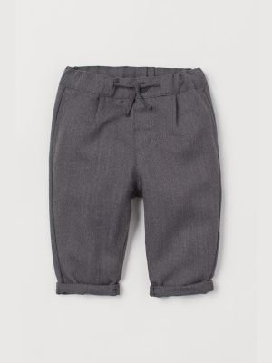 Twill Pull-on Pants