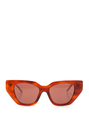 Gucci Eyewear Embellished Cat Eye Sunglasses