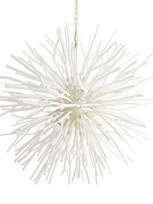 Finch Chandelier White