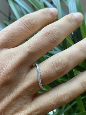 Bossa Nova Diamond Ring