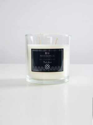 Fresh Linen Luxury 2 Wick Candle