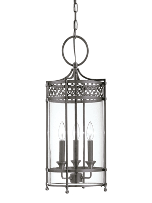 Amelia 3 Light Pendant Antique Nickel