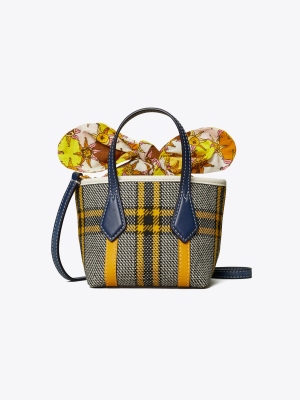 Perry Plaid Micro Tote Bag