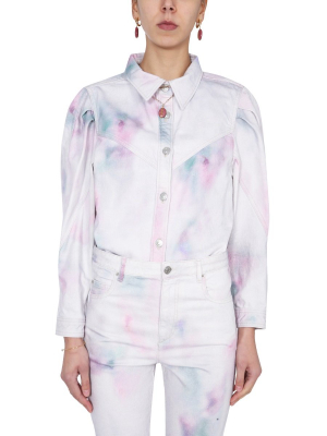 Isabel Marant Étoile Leona Bleached Shirt Jacket