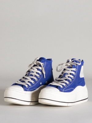High Top Sneaker - Royal Blue