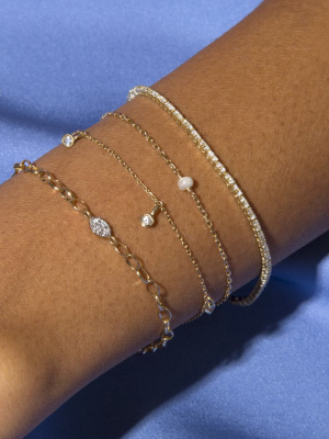 Dangling Sapphire Bracelet