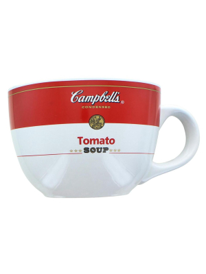 Silver Buffalo Campbell's Tomato Soup 24oz Ceramic Soup Mug