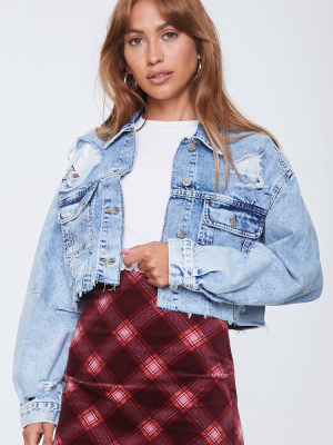 Distressed Denim Jacket