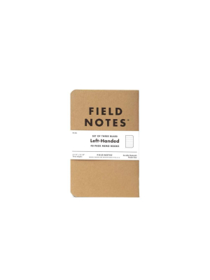 Original Kraft Left-handed 3-pack | Field Notes