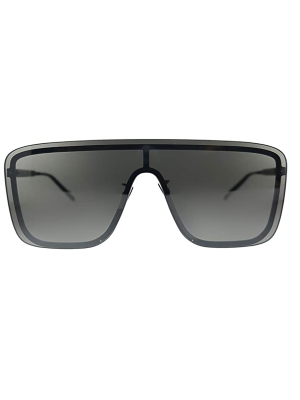 Saint Laurent Eyewear Mask Frame Sunglasses