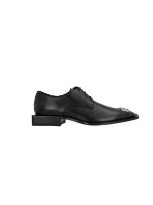 Balenciaga Bb Plaque Derby Shoes