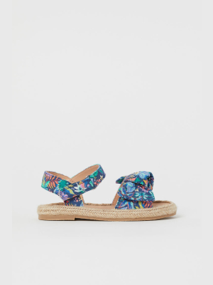 Bow-detail Sandals