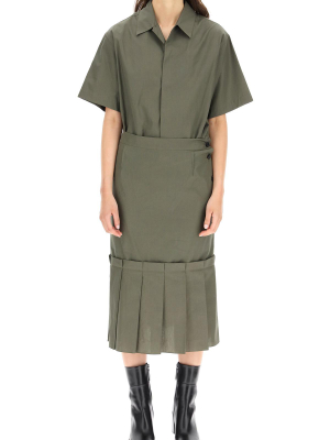 Marni Layered Effect Midi Shift Dress