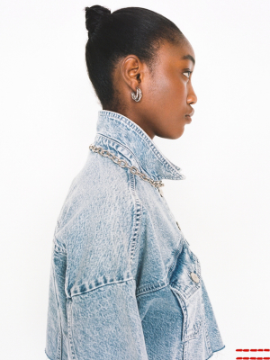 Bdg Cropped Denim Trucker Jacket