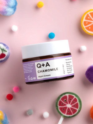 Q+a Chamomile Night Cream