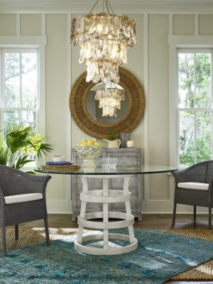 Escape - Coastal Living Home Collection - Round Glass Top Dining Table