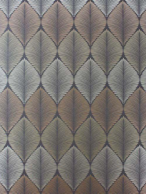 Leaf Fall Wallpaper In Brown Color By Osborne & Little