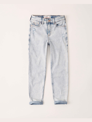 High Rise Mini Mom Jeans