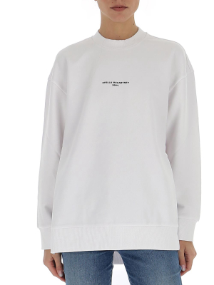 Stella Mccartney Logo Printed Sweatshirt