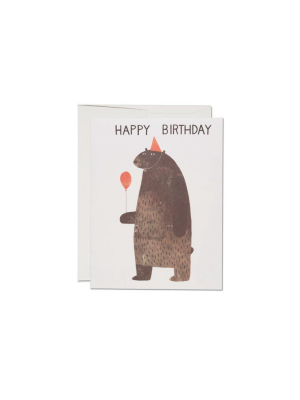 Party Bear Card