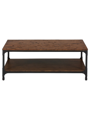 Urban Nature Cocktail Table Rustic Brown - Jofran Inc.