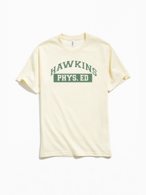 Stranger Things Hawkins Phys. Ed Tee