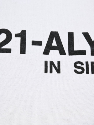 1017 Alyx 9sm Logo Print T-shirt