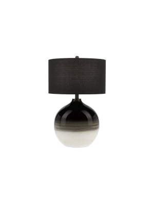 30" Storm Table Lamp Black - Cresswell Lighting