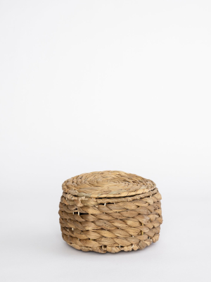 Natural Woven Baskets (set Of 3)