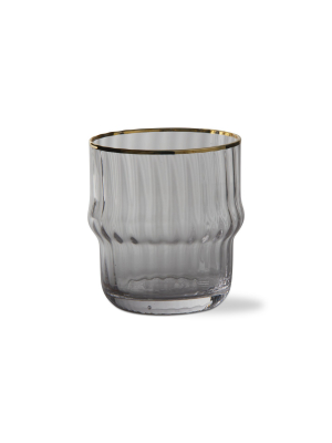 Tag Faceted Stacking Drinks Glass Drinkware