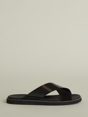 Kavala Crossover Flat Sandal