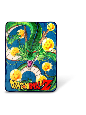 Dragon Ball Z Shenron Dragon Balls 60" X 45" Throw Blanket