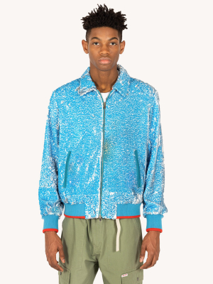 Stanley Mouse Skel Surfer Sequin Jacket