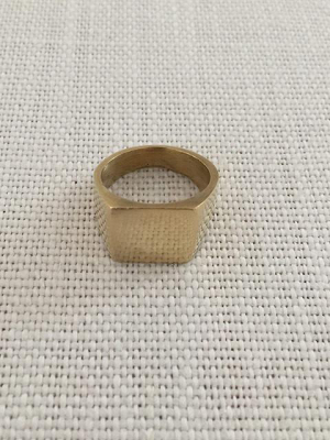 Square Signet Ring