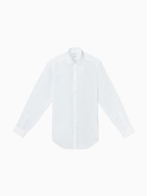 New Essentials Slim Fit Extra Fine Cotton Stripe Shirt