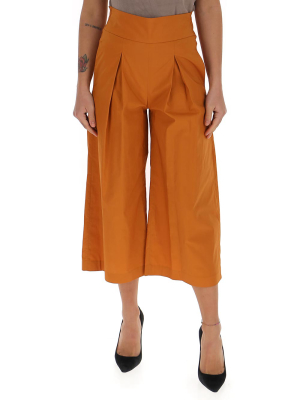 Pinko Teso Cropped Wide-leg Pants