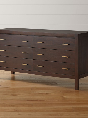 Dawson Clove 6-drawer Dresser