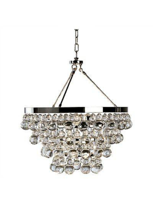 Bling Chandelier Polished Nickel