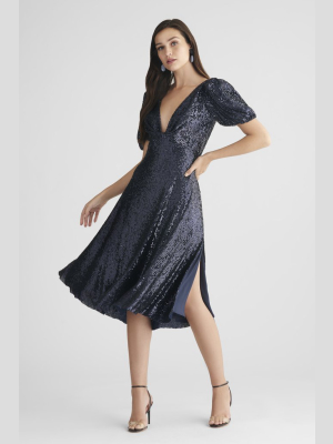 Kayla Dress - Navy - Final Sale