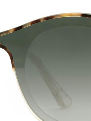 Collins Nylon | Blonde Tortoise To Haze Mirrored