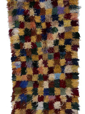 Boucherouite Moroccan Carpet Cpt0270
