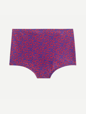 High-waisted Bikini Bottom In Liberty® Glenjade Floral