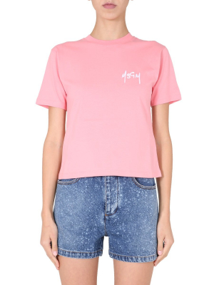 Msgm Spray Logo T-shirt