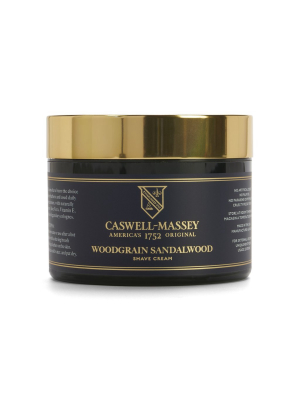 Caswell-massey Shaving Cream- Woodgrain