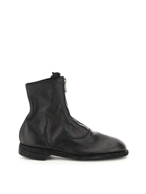 Guidi 210 Front Zip Ankle Boots